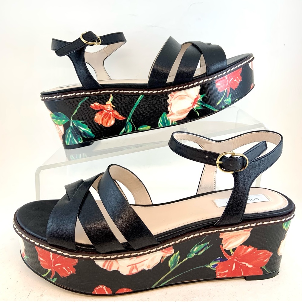 Cole Haan Grand.OS Jianna Floral Platform Sandals - Picture 5 of 12